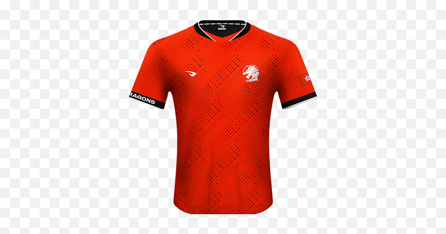 Fire Dragons - Active Shirt Png,Jersey Png