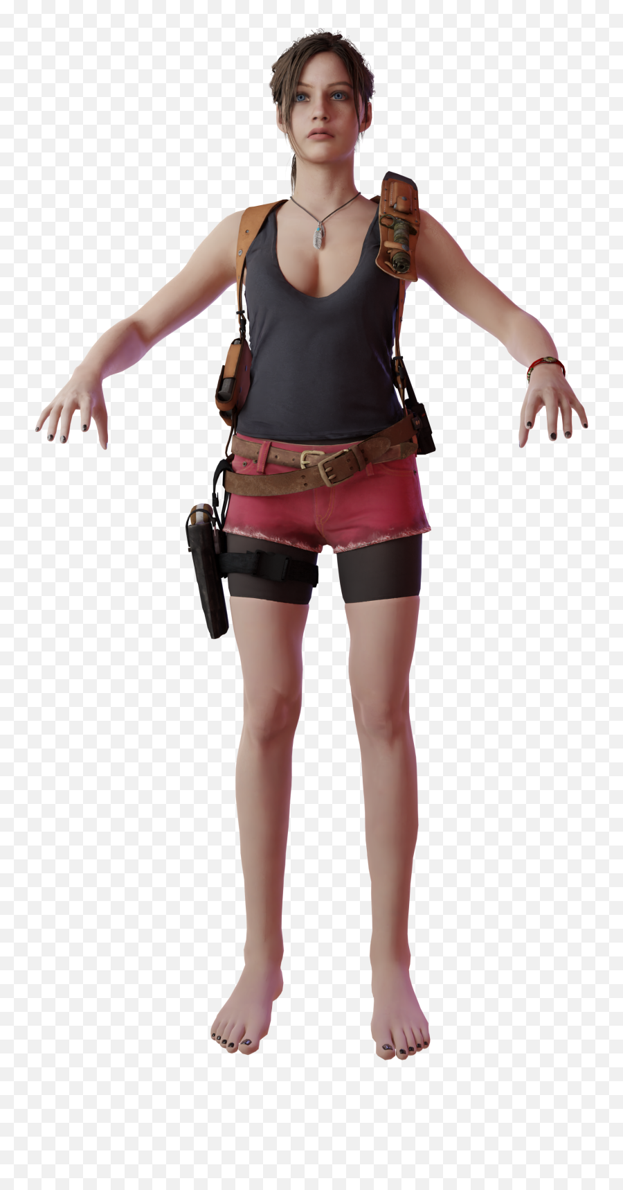 Resident Evil 2 Claire Barefoot - Claire Redfield Resident Evil 2 Remake Png,Chris Redfield Png