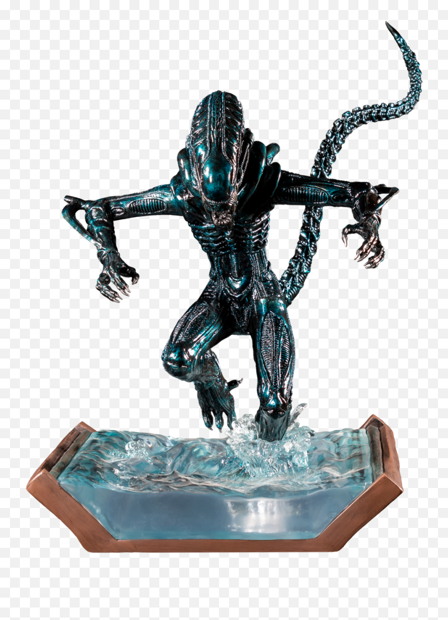 6 Scale Alien Statue - Aliens Water Attack Statue Png,Xenomorph Png