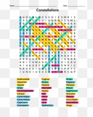 Constellation Png - French Revolution 1789 Word Search Answers,Constellation Png