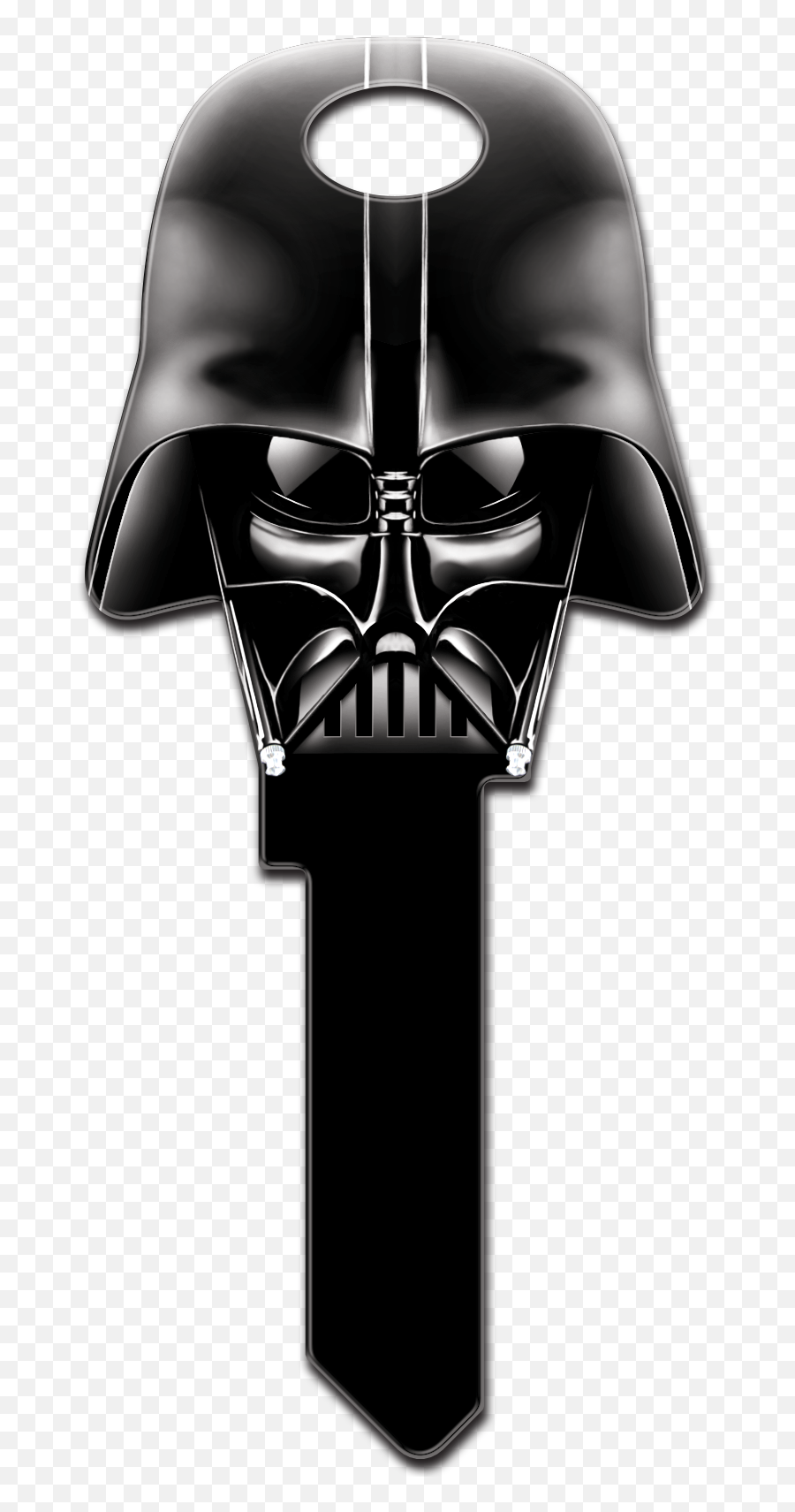 Star Wars Darth Vader U0027dark Sideu0027 Shaped Licensed - Key Painted Star Wars Png,Darth Vader Helmet Png