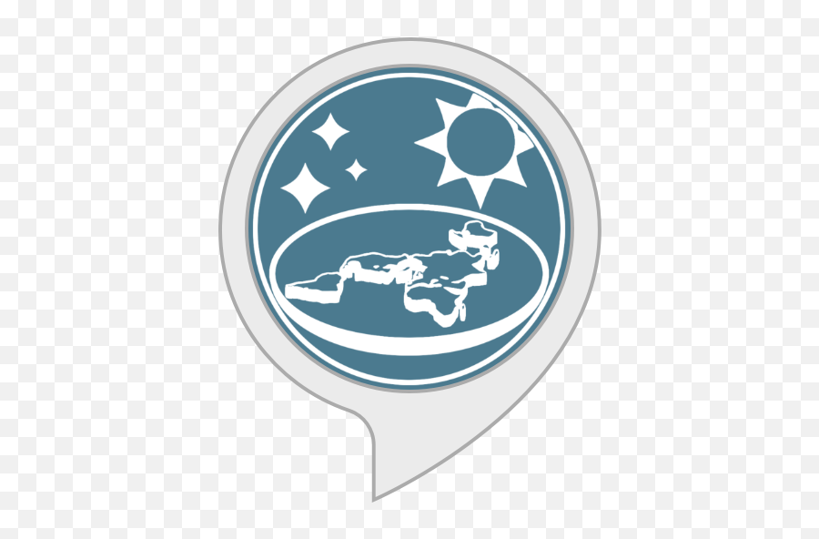 Amazoncom Flat Earth Alexa Skills - Flat Earth Society Symbol Png,Flat Earth Png