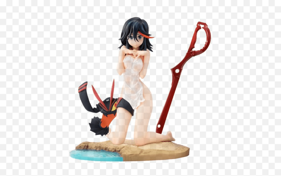 Amakuni Kill La - Ryuko Matoi Hot Spring Ver 17 Scale Pvc Figure Kill La Kill Ryuko Figure Png,Ryuko Matoi Png