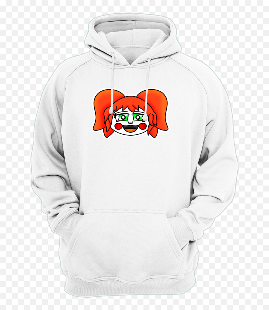 Download Hd Circus Baby Face Hoodie Transparent Png Image - Corona Abschlusspullis,Baby Face Png
