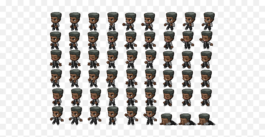 Help With Etika Hair Generator Parts Topic Rpgmakernet - Rpg Maker Mv Soldier Sprites Png,Etika Png