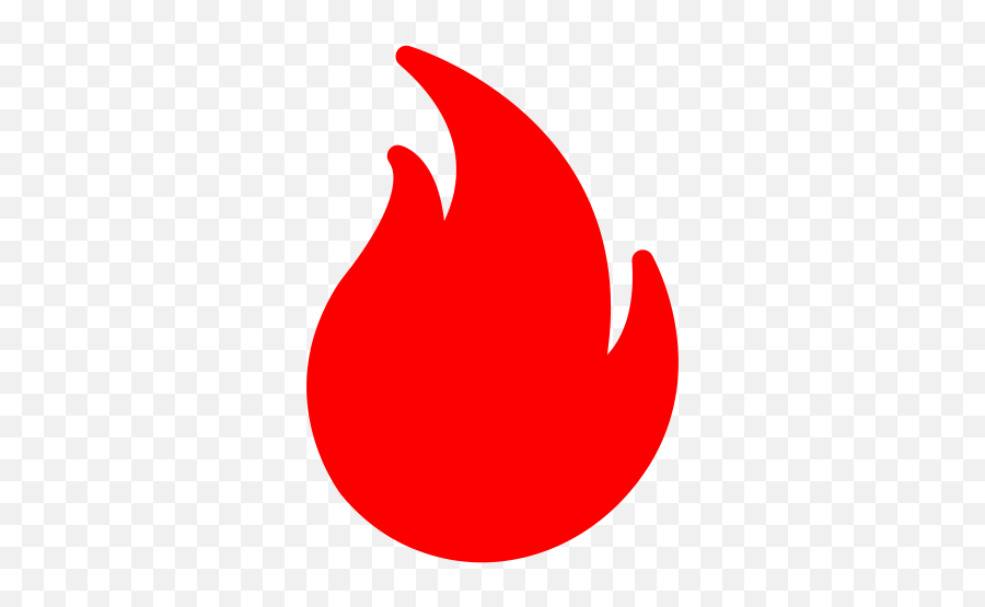 Flame Icon Png Picture - Red Flame Icon,Fire Symbol Png
