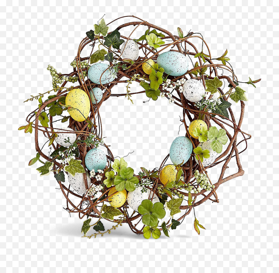 Download Easter Wreath Png Image - Easter Wreath Easter Wreath Png,Wreath Transparent