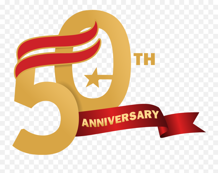 Download 50th Anniversary Logo - 50 Years Anniversary Logo Png,50th Anniversary Logo