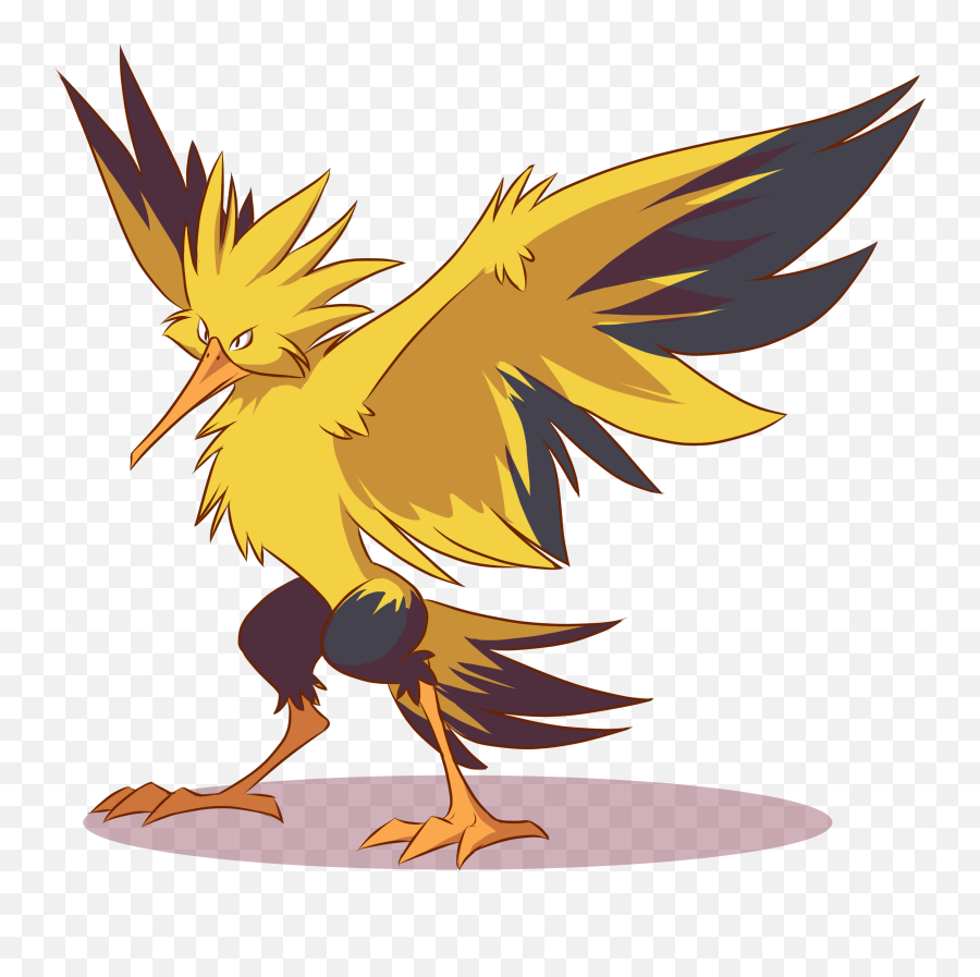 Zapdos Weasyl - Molres Pokemon Png,Zapdos Png