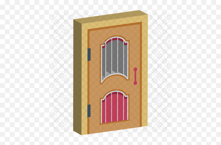 Open Door Icon Of Isometric Style - Vertical Png,Open Door Png