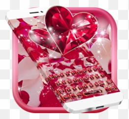 Diamond Heart Rose Keyboard U2013 Leikir Á Google Play - Heart Png,Diamond Heart Png