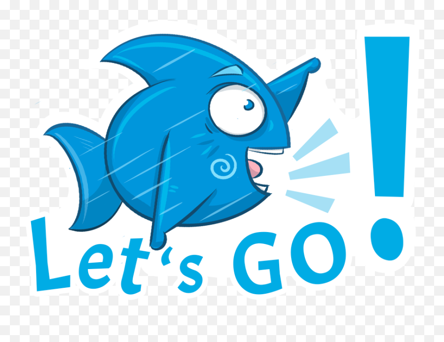 Discover And Download Our New Viber Stickers - Aqua Fish Cartoon Png,Viber Logo Png