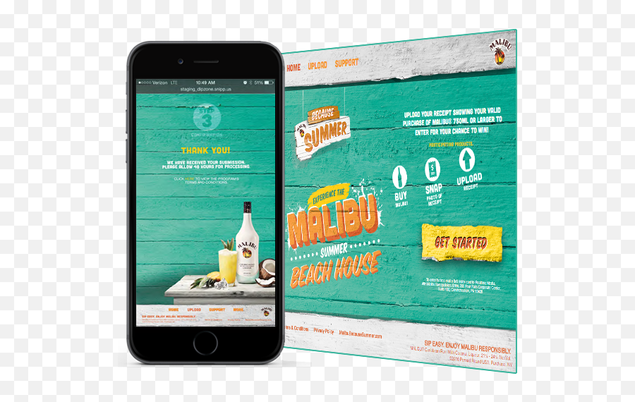 Driving Sales And Building Brand Equity For Pernod Ricard - Iphone Png,Malibu Rum Logo
