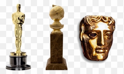 Bafta Award Transparent Background - Oscar Golden Globe png