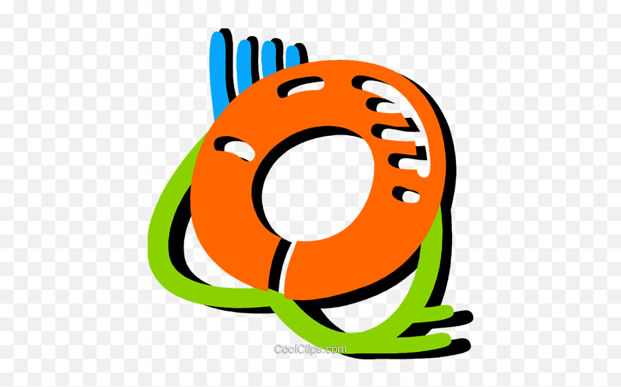 Colorful Life Preserver Royalty Free Vector Clip Art - Dot Png,Life Preserver Png