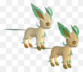 Y - Pokemon Leafeon 3d Model Png,Leafeon Png