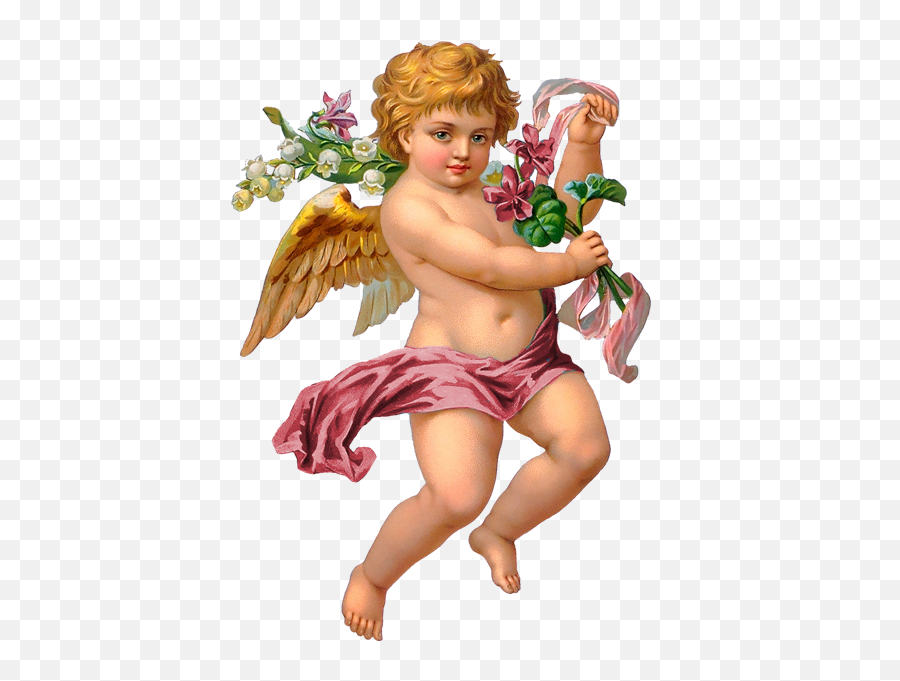 Cupidpng Victorian Angels Angel Art 1469456 - Png Cherub Angel,Cupid Png