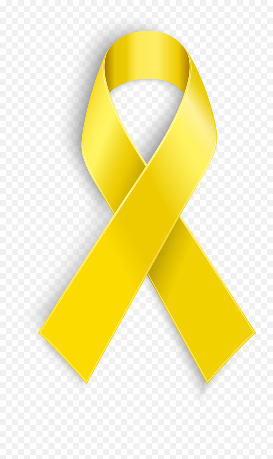 Bigstock - Yellowawarenessribbononwhi94463411 Converted Nota De Pesar Png,Cancer Ribbon Logo