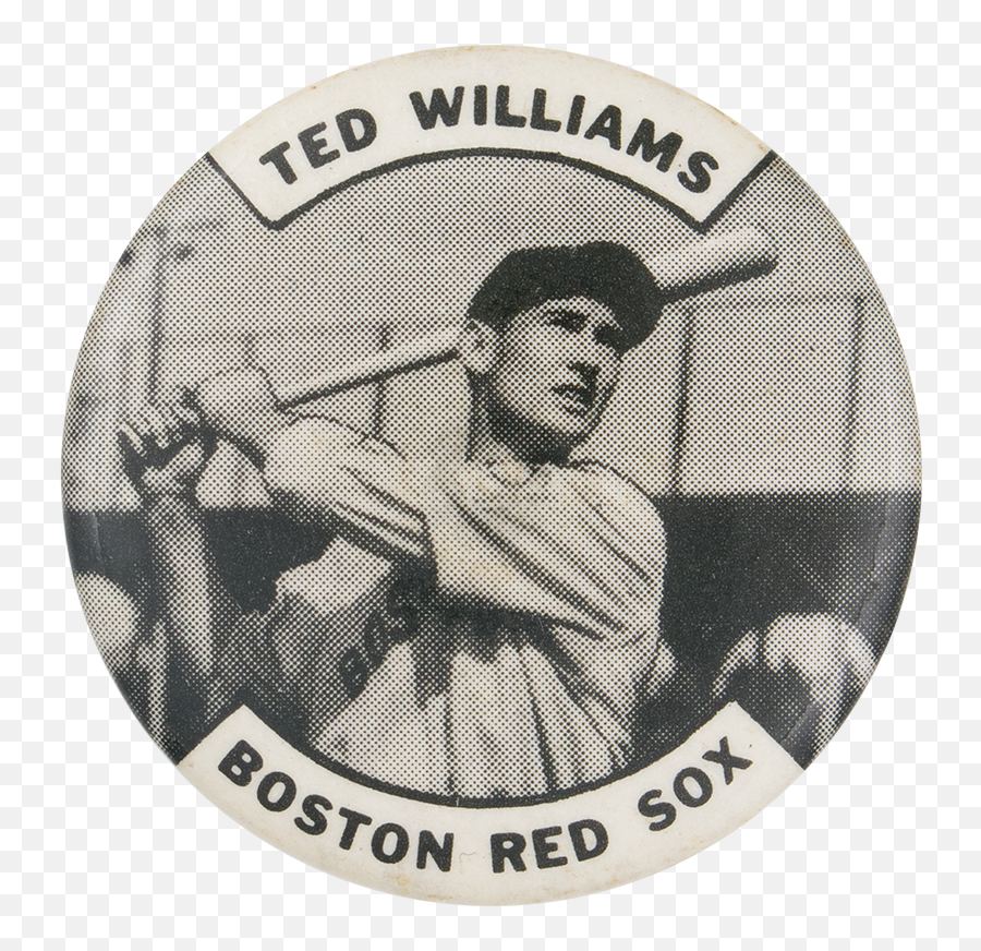 Ted Williams Boston Red Sox Busy Beaver Button Museum - Vintage Base Ball Png,Boston Red Sox Png