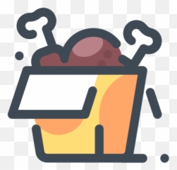 Chicken Box Icon U2013 Free Download Png And Vector - Chicken Food Icon Png,Box Icon