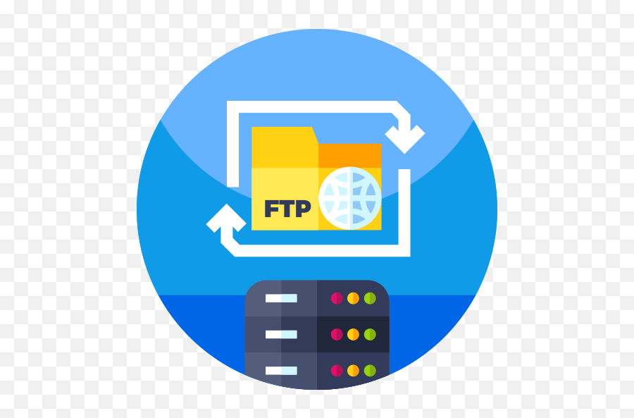 Ftp - Ftp Png Flat,Ftp Server Icon