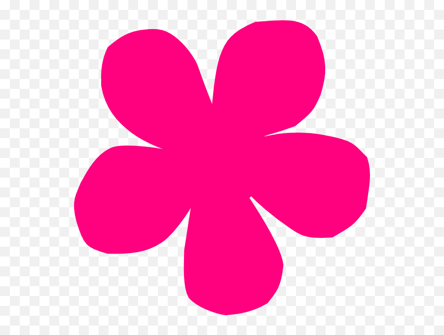 Blob Cliparts Png Images - Pink Color Flower Clipart,Blob Icon