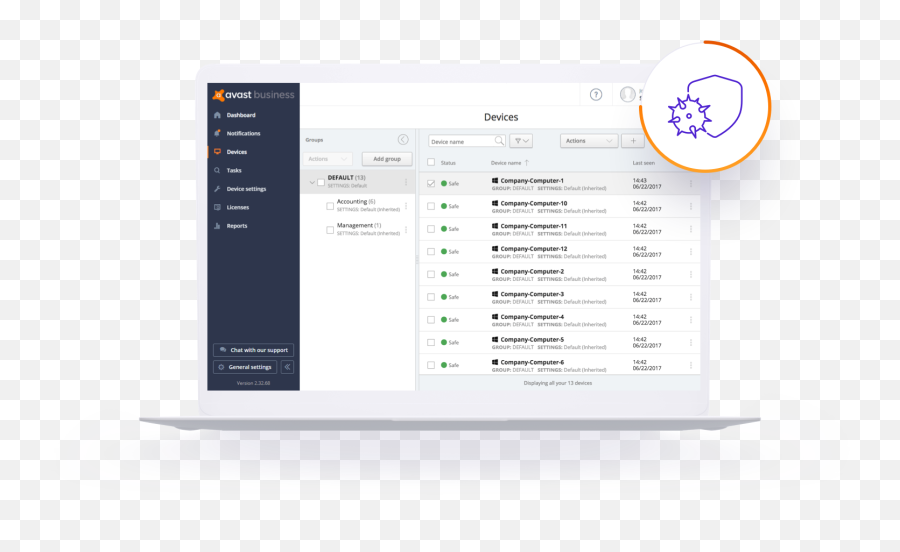 Business Antivirus - Vertical Png,Avast Icon Multiplying