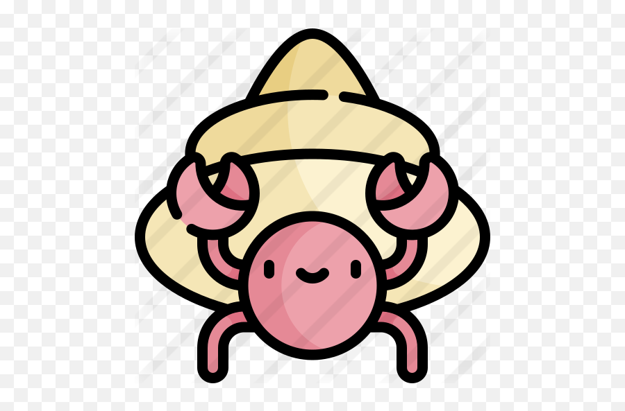 Hermit Crab - Happy Png,Hermit Crab Flat Icon