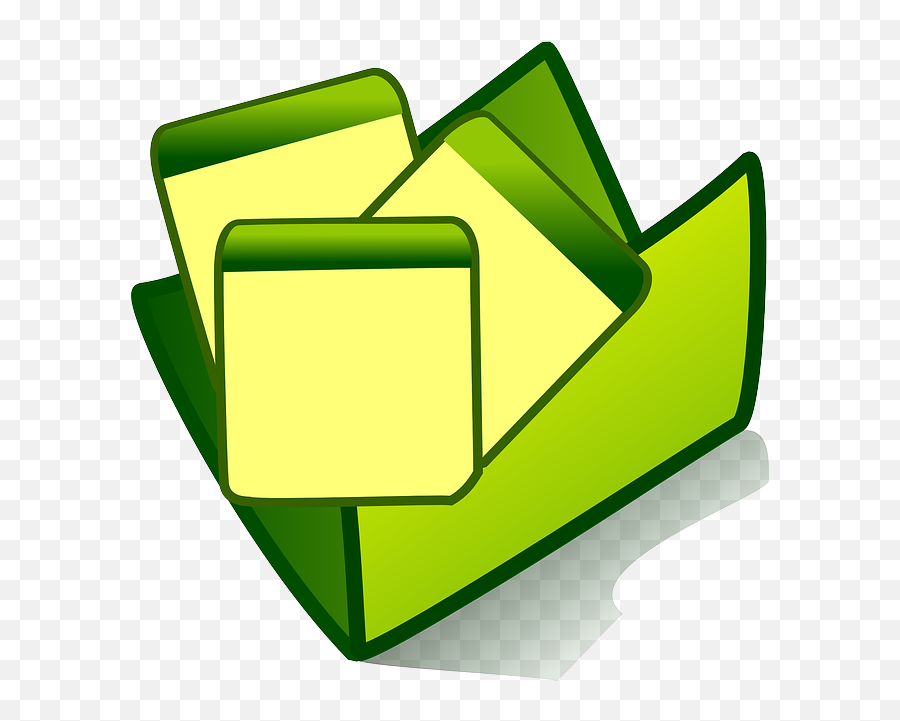 Download Green Icon Papers Folders - Clip Art Files Png,Ripped Paper Icon