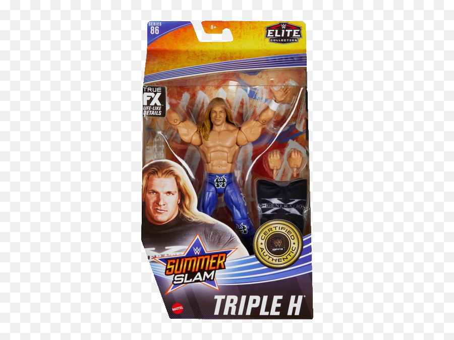 Wwe Elite Collection - Wwe Action Figures Elite 86 Png,Mcfarlane Wwe Icon Series Statue Triple H