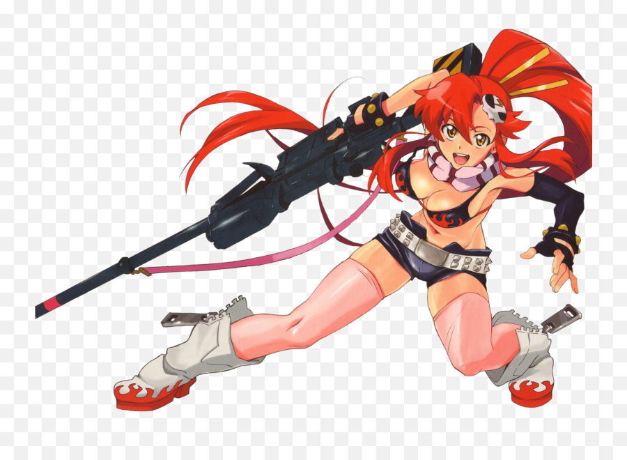 Download Yoko - Tengen Toppa Gurren Lagann Full Size Png Tengen Toppa Gurren Lagann Yoko,Gurren Lagann Logo