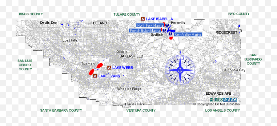 Southern Lakes And Rivers - Kern County Language Png,Icon At The Gulch
