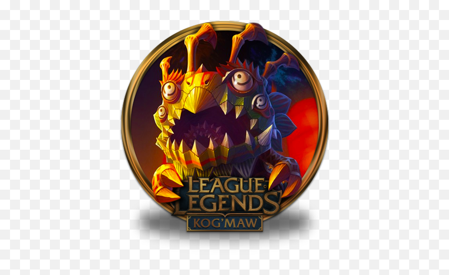 Kogmaw Lion Dance Icon League Of Legends Gold Border - Kog Maw Skins Png,Dance Icon Png