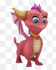 Ember Spyro A Herou0027s Tail Model By Crasharki The - Pink Spyro The Dragon Png,Spyro Png