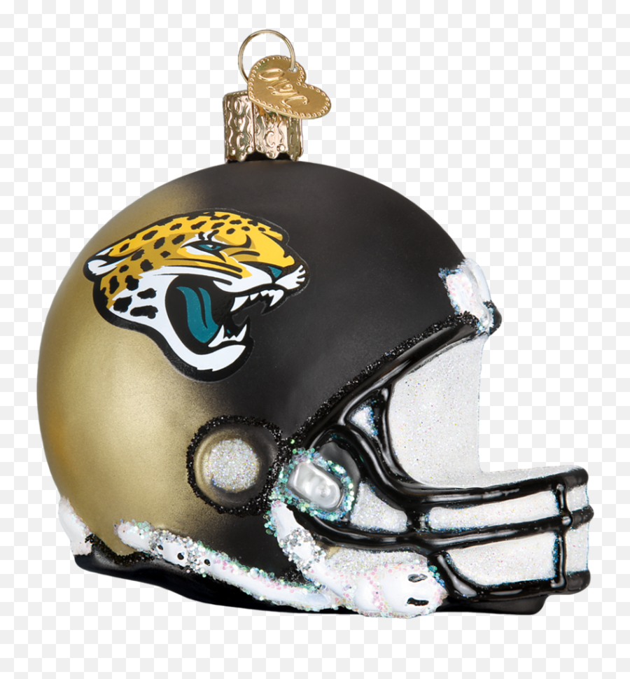 Jacksonville Jaguars Helmet 71517 Old World Christmas - Nfl Christmas Ornaments Png,Icon Flying Leopard Helmet