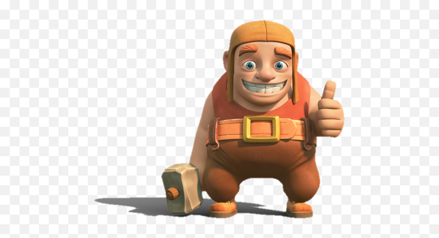 Builder Renders Clash Of Clans - Builder From Clash Of Clans Png,Clash Of Clans Png