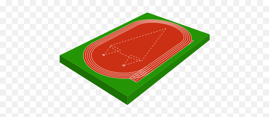 Pitch And Track Athletics - Vertical Png,Track And Field Icon