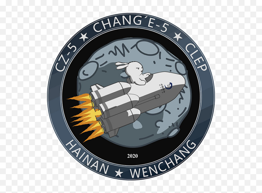 China Lands Ambitious Sample - Return Mission On The Moon Chang E Mission Logo Png,Jade Rabbit Icon