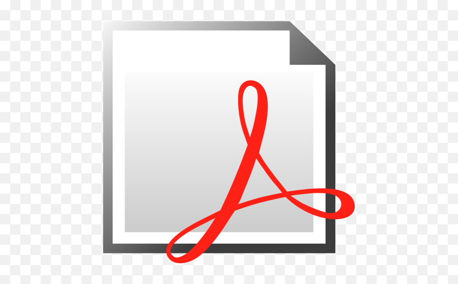 Filepdf Icon Smallsvg - Wikimedia Commons Pdf Icon High Quality Png,New Mac Pro Icon