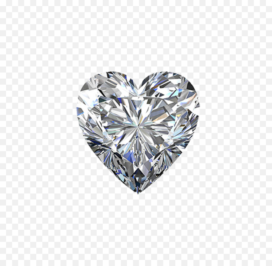 White Heart Diamond Transparent Png - Heart Shaped Diamond,Diamond Transparent