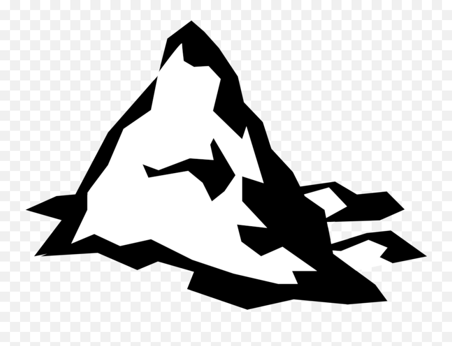 Mountain Peak Rising To Summit - Vector Image Png,Mount Icon