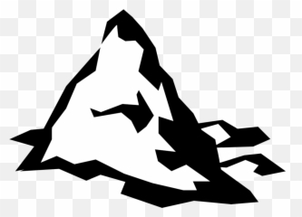 Mountain Peak Rising To Summit - Vector Image png