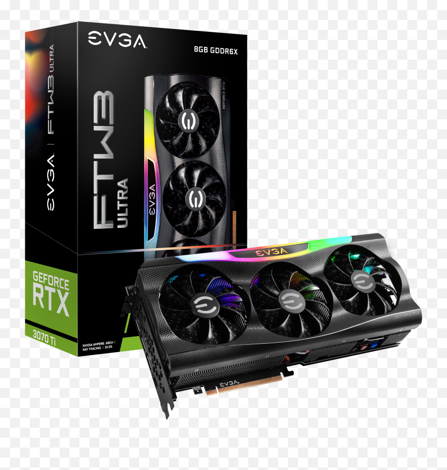 Evga Geforce Rtx 3070 Ti Ftw3 Ultra 8gb Gddr6x Graphics Card Gamestop Png Msi Icon Purchase