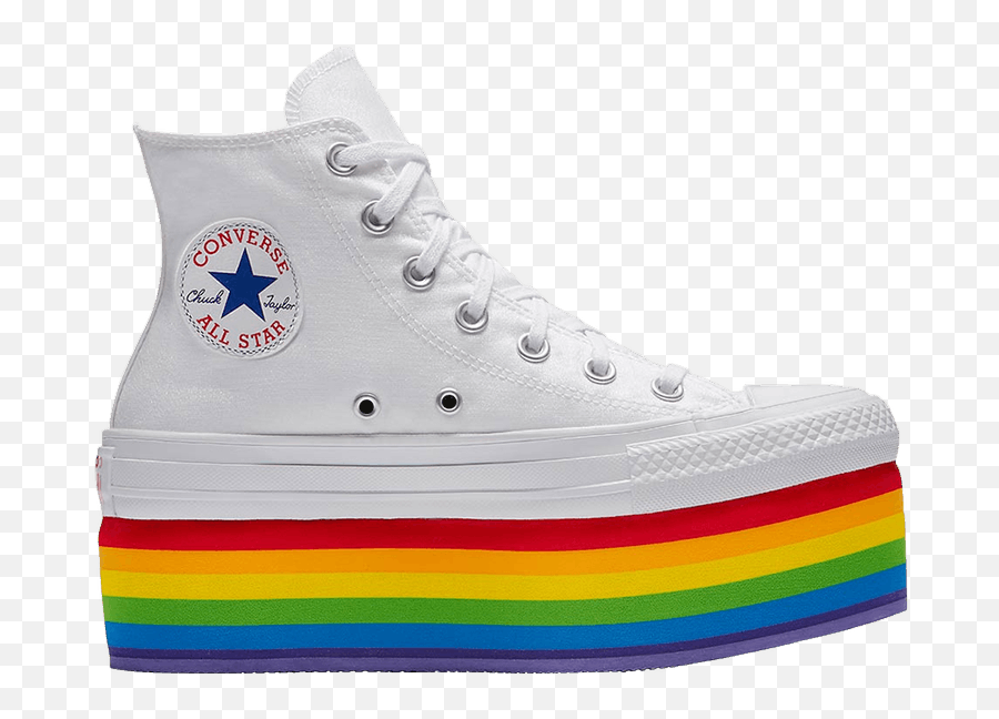 Miley Cyrus X Wmns Chuck Taylor All Star Platform Hi U0027prideu0027 - All Star Miley Cyrus Png,Miley Cyrus Png