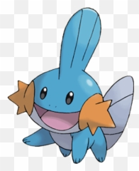 Mudkip Png 3 Image - Blue Pokemon With Orange Ears,Mudkip Png