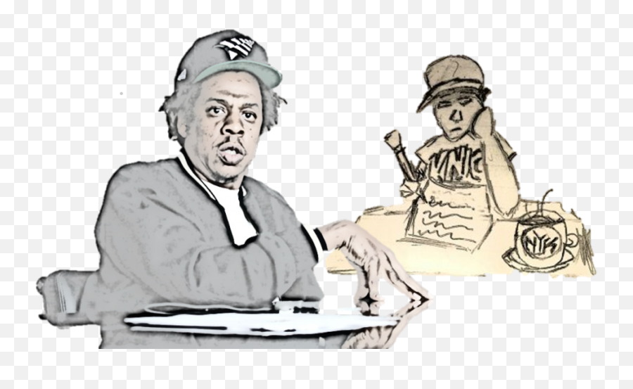 Stay Focused Jay - Z Rock Nation And Nfl U2013 Just Fanofa Knick Cartoon Png,Jay Z Png