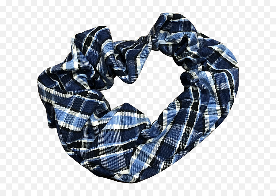 Hair Accessories - Plaid 38 Scarf Png,Scrunchie Png