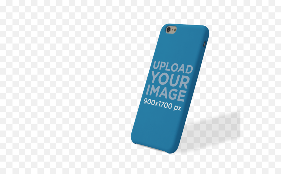 Phone Case Mockup Of An Iphone 6 Leaning Over A Png - Mobile Iphone,Iphone 6 Png