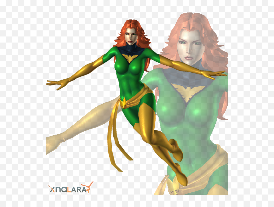 Original Phoenix - Cartoon Png,Jean Grey Png