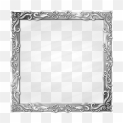 Png Free Silver Frame - Gold Border Design